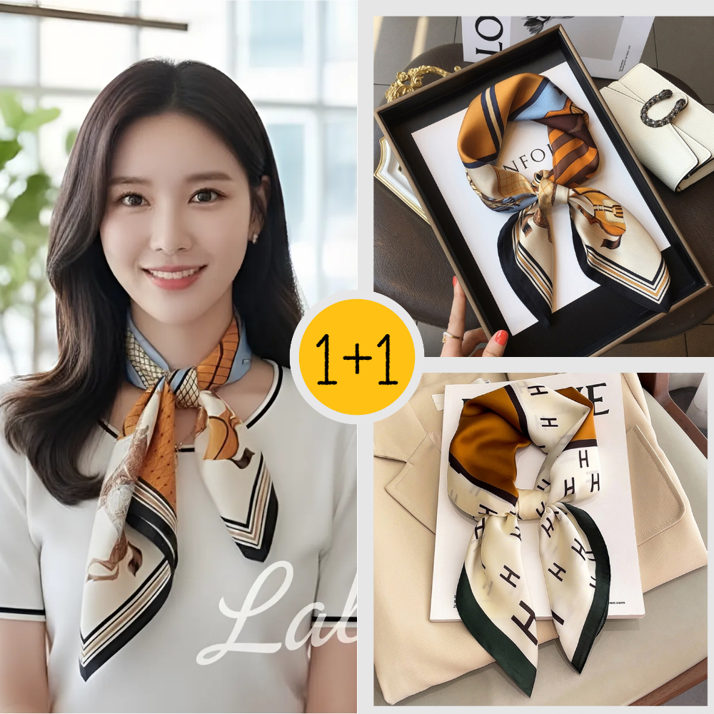 라아벨린 가을 여성 스카프 70*70 2종 19,800원