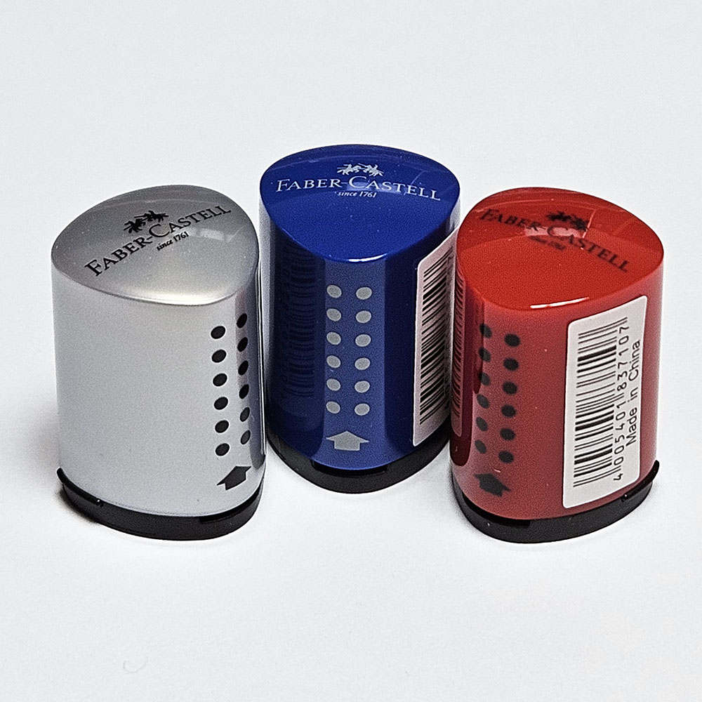 파버카스텔 그립트리오 연필깎이 1세트/ 수채 유성색연필 미술 화방 사무용 어린이 졸업입학 문구 학용품 선물, 10개, 실버 44,000원