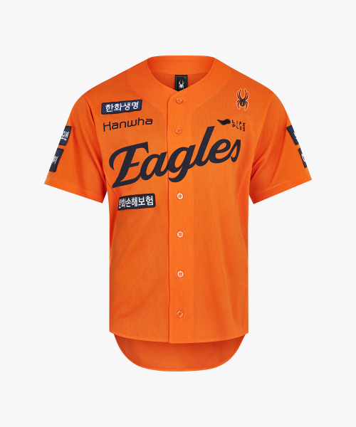 HANWHA EAGLES 한화 이글스 25 어센틱 홈 유니폼 오렌지 195,300원
