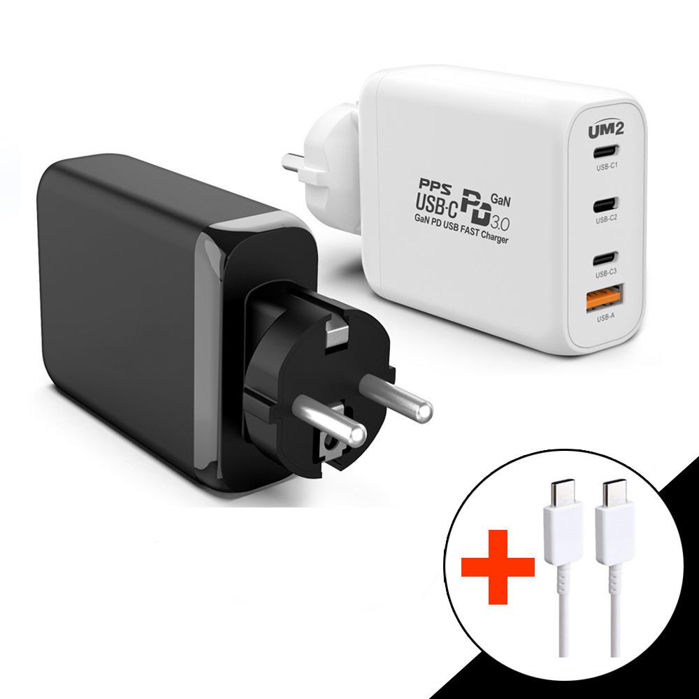 120W GAN 접지 PD C타입 PPS 4포트 초고속 멀티충전기 노트북 맥북 아이패드 LG그램 130PDGAN 58,000원