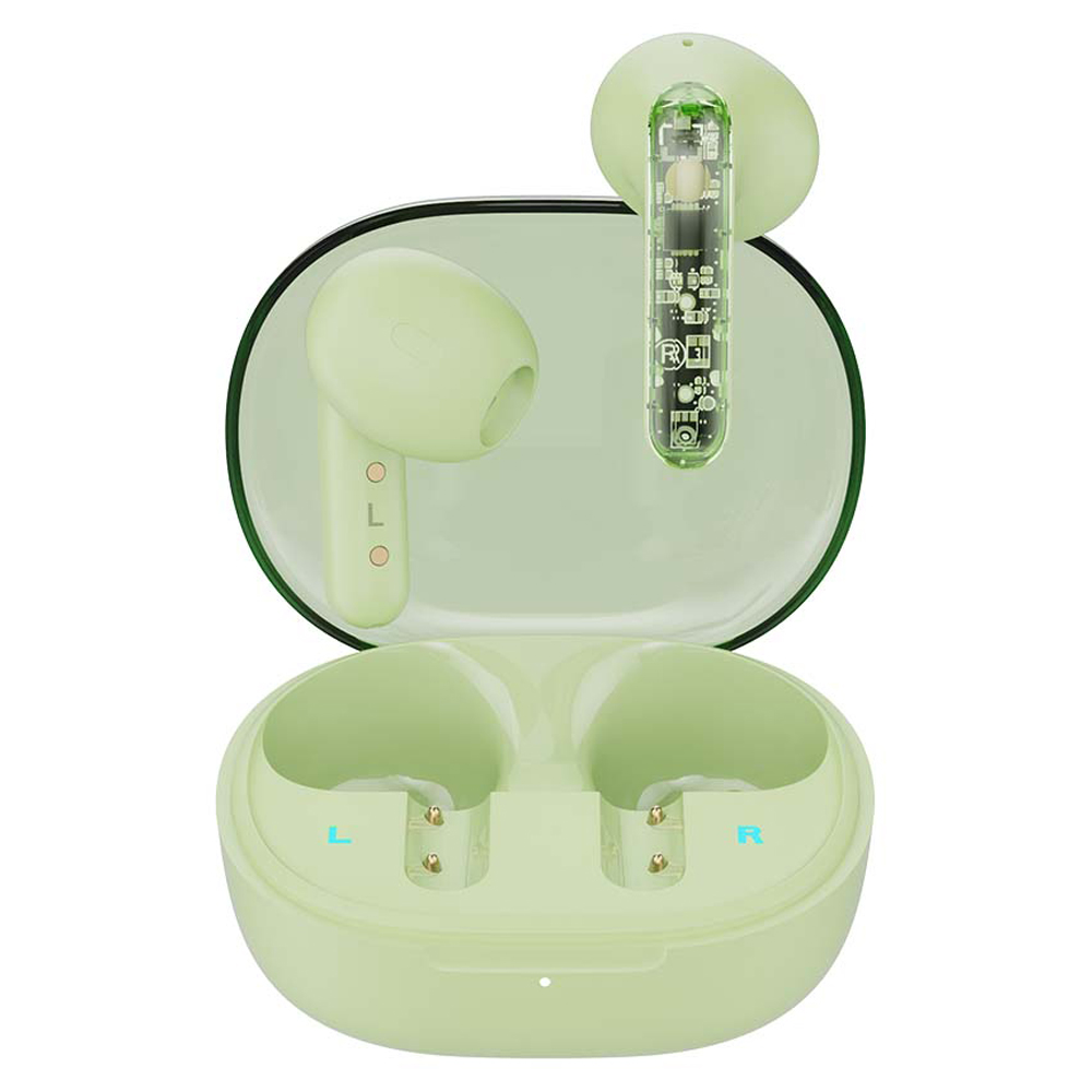 젤센 ENC 노이즈캔슬링 젤팟2 투명 블루투스 무선 이어폰, ZELP0DS2, 애플그린 19,800원