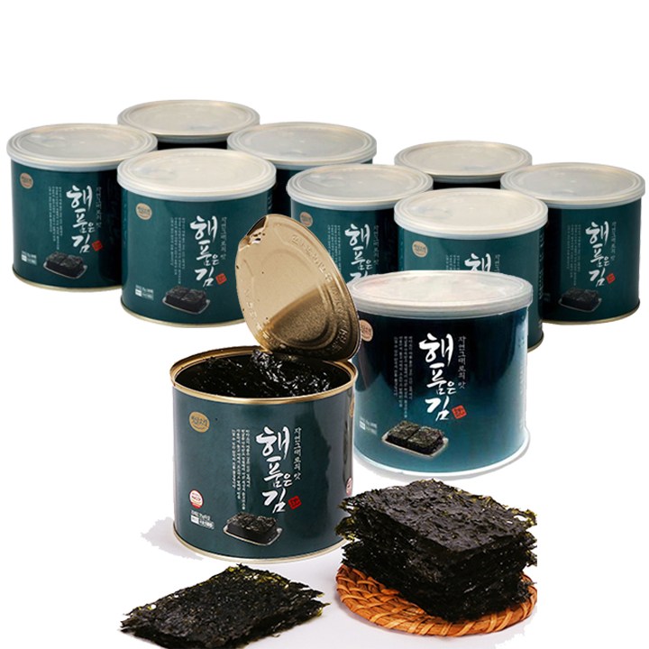 [바다소리] 올리브유 해품은김(22g), 22g, 10개 56,000원