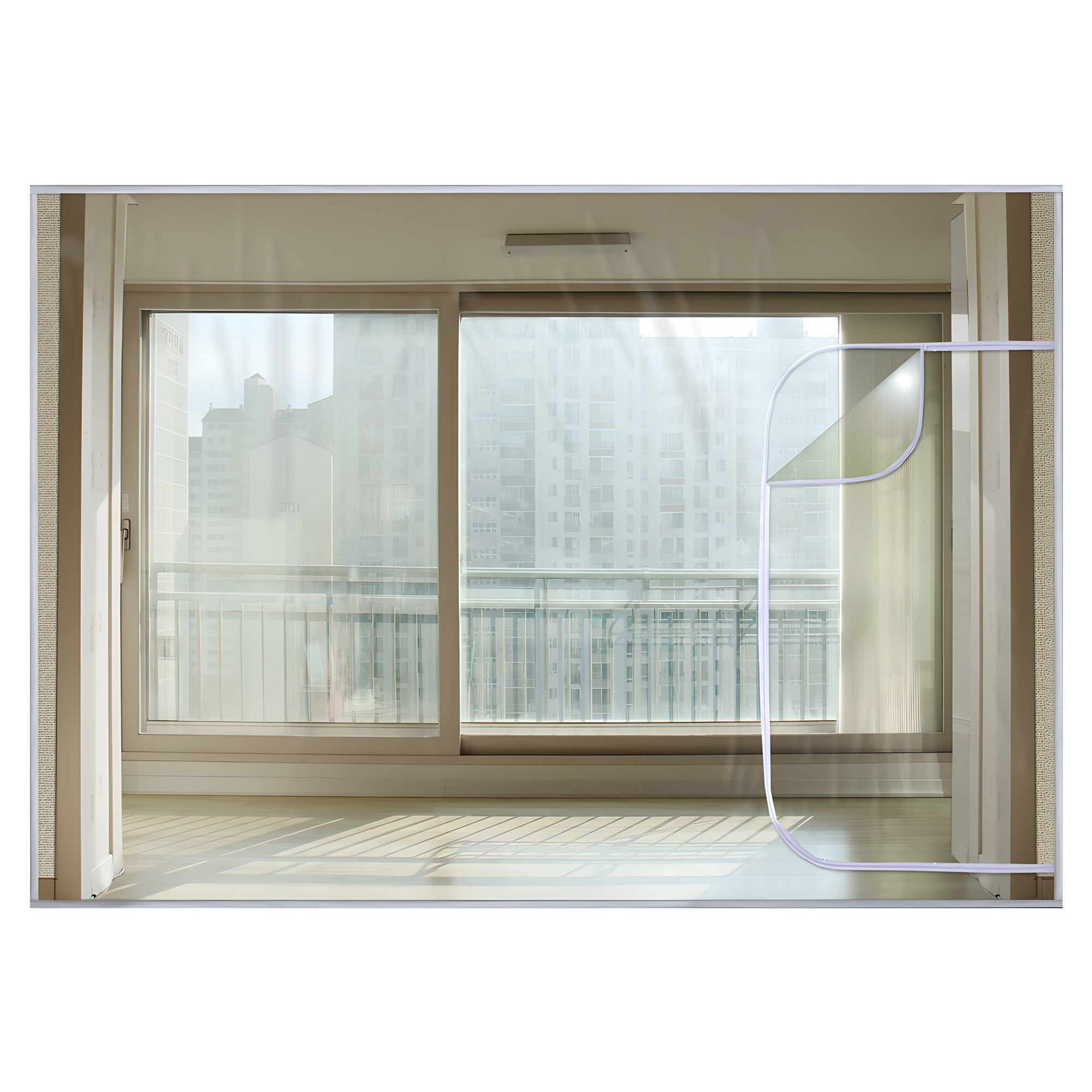 다샵 EVA 베란다형 지퍼식 방풍 바람막이 32,460원