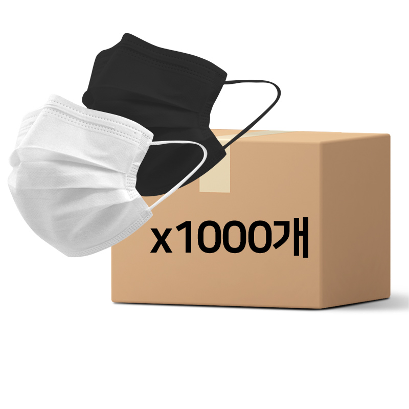 (찐도매) KF-AD 기연 비말차단마스크 대형 1000장(1박스) 대량구매 초초특가 식약처 의약외품 무료배송 당일발송, 화이트, 1개, 1000개입 57,310원