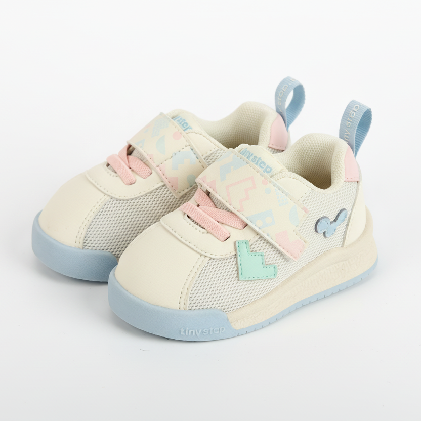 타이니스텝 아기 걸음마신발 걸음교정 특허 삑삑이신발 베이지 파스텔 보행기화 52,800원