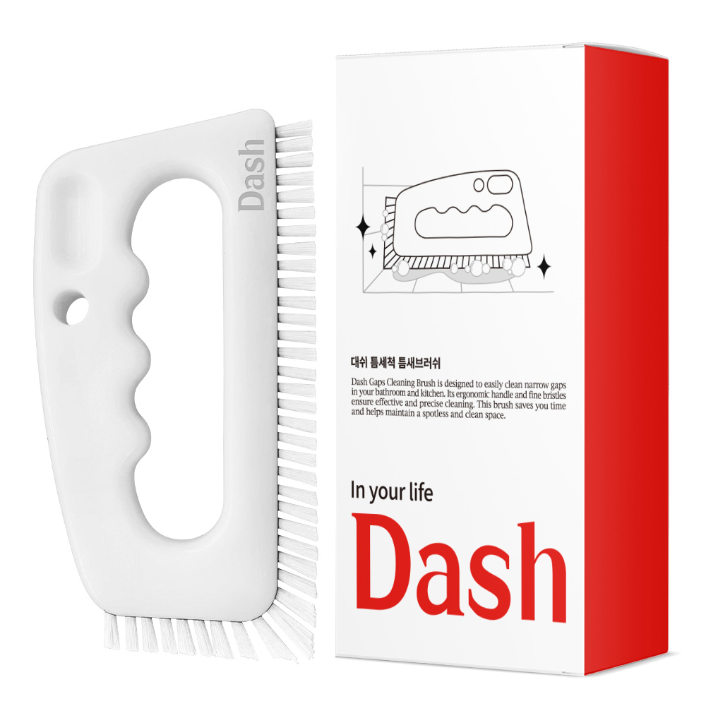 대쉬 틈세척 틈새브러쉬, 1개, 화이트 11,000원