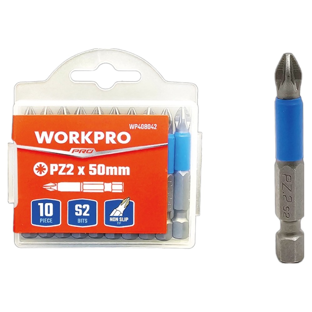 워크프로 자석 논슬립 토션 비트 포지형 WP408042 PZ2 50mm 10p 7,860원