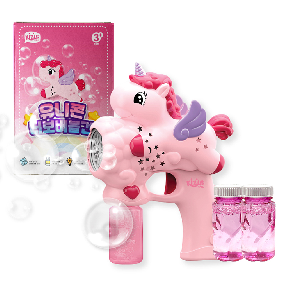 키저스 유니콘 터보 자동 버블건, 핑크, 1개 15,900원