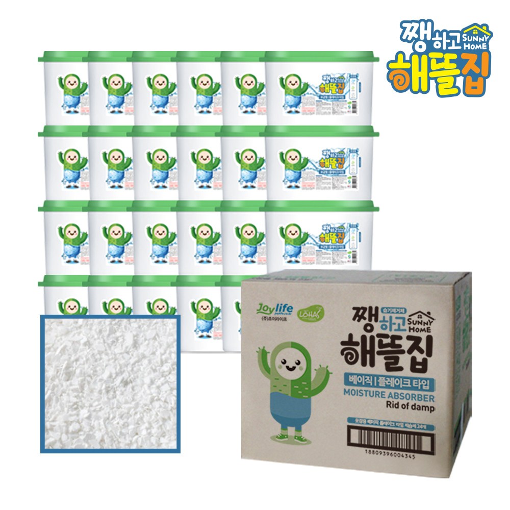 조이라이프 쨍하고 해뜰집 옷장용 제습제 습기제거제, 525ml, 24개 19,680원