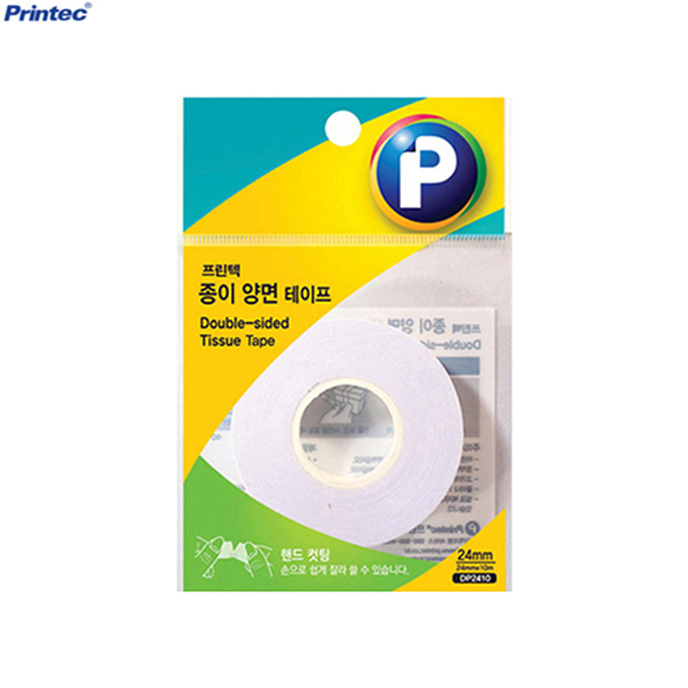 [프린텍] 종이 양면테이프 리필 DP2410 24mmx10m 1,310원