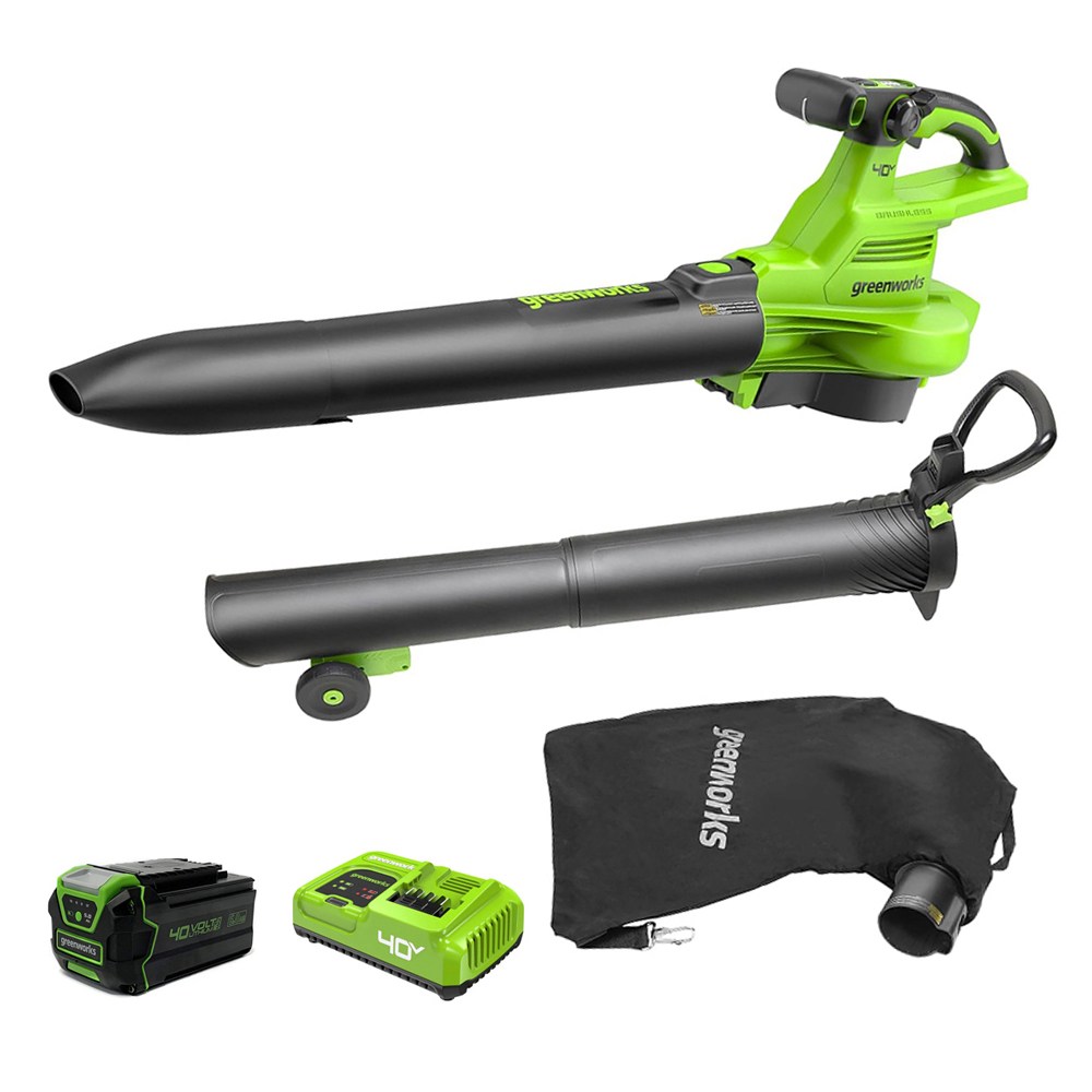 그린웍스 40v 무선 송풍기 충전 낙엽 제설 송풍기  흡입 겸용 505 풀세트 299,000원