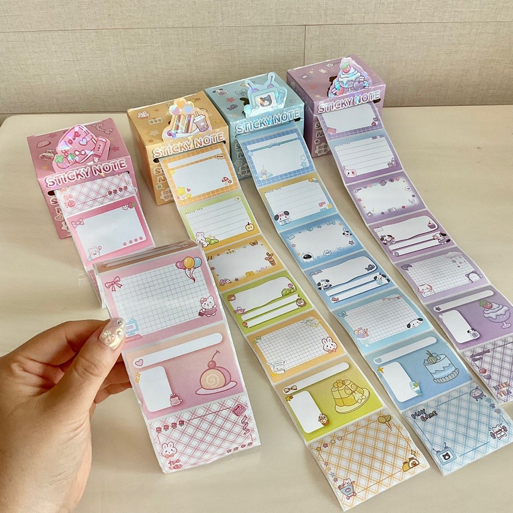 토마토에그 다꾸스티커 롤스티커 점착 메모지, 사각형, 4개, 48매 15,000원