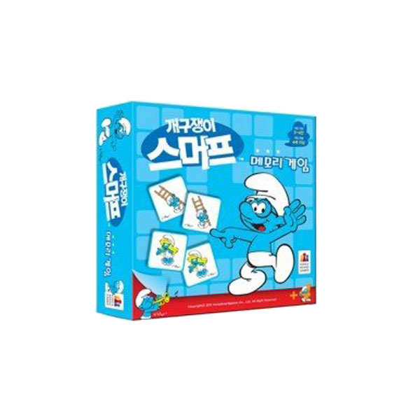 코리아보드게임즈 개구쟁이 스머프 메모리 보드게임, 1개 11,500원