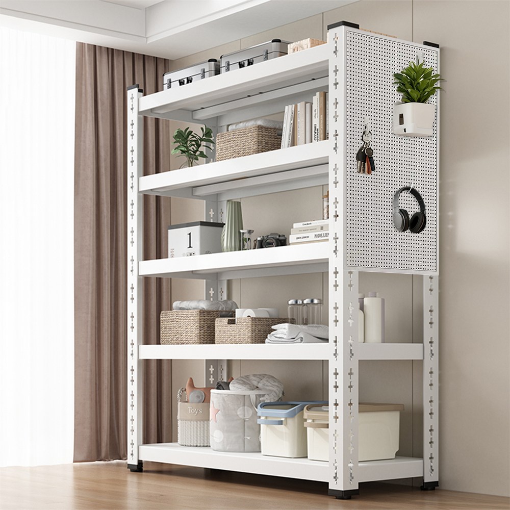 선반 철제선반 베란다 수납선반 전자레인지 선반 주방선반, 흰색, 4단 47,900원