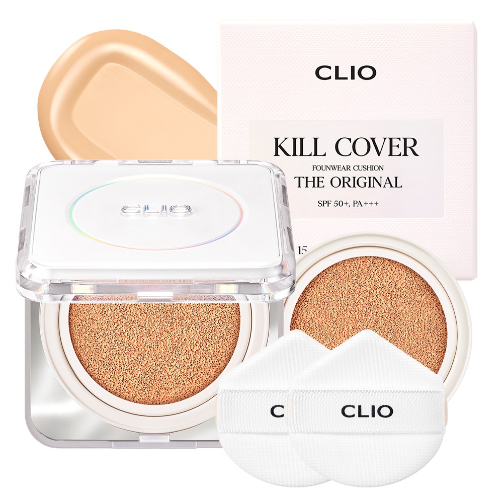 클리오 킬커버 파운웨어 쿠션 디 오리지널 기획세트+단독증정 23,900원