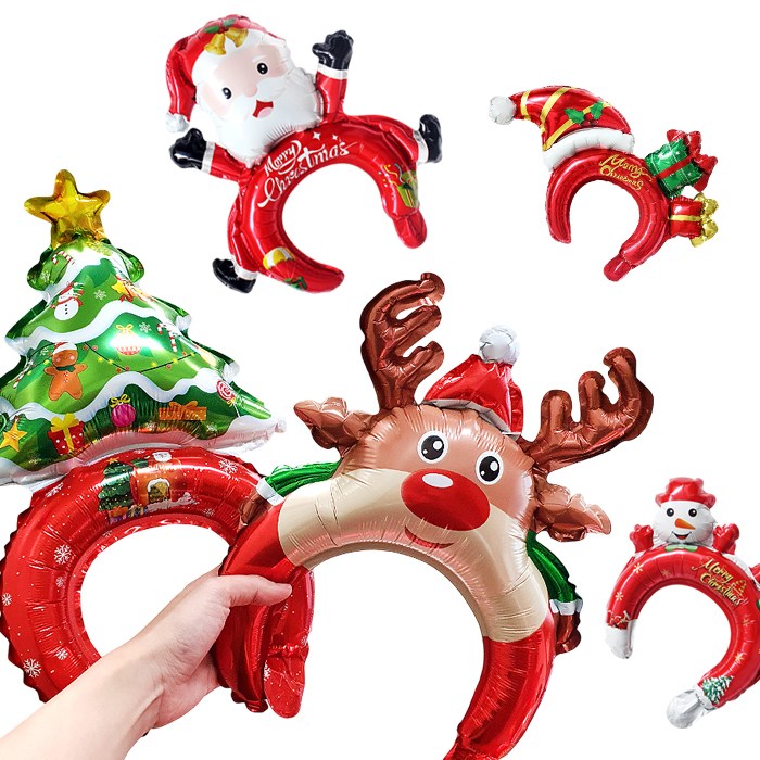 크리스마스 풍선머리띠 5종 20개세트 21,900원