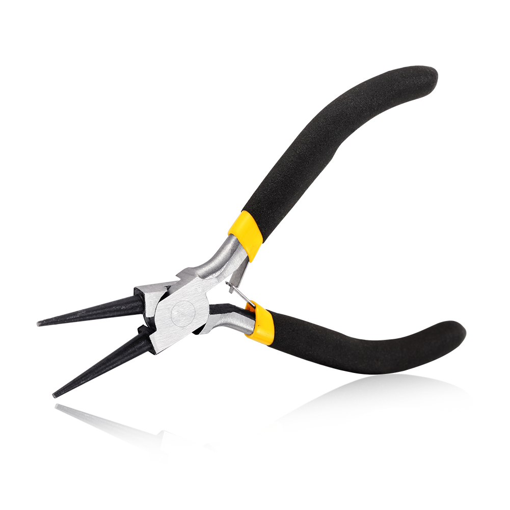 SPEEDWOX 미니 라운드 노즈 플라이어 주얼리용 와이어 루프 플라이어 5인치 매끄러운 테이퍼 턱을 만들어 굽힘 성형 와이어 전문 비딩 취미 작업 공예 DIY 용품, 1개 8,590원