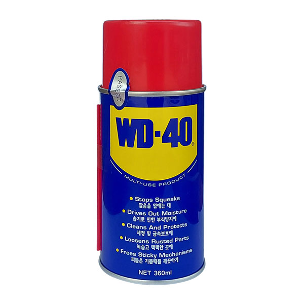 벡스정품 WD-40 녹제거 방지 방청 윤활제 360ml 6,950원