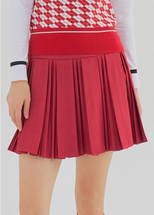 레노마골프 여성 시보리 포인트 겹주름 큐롯 RWPCM7521-501_IC 37,830원