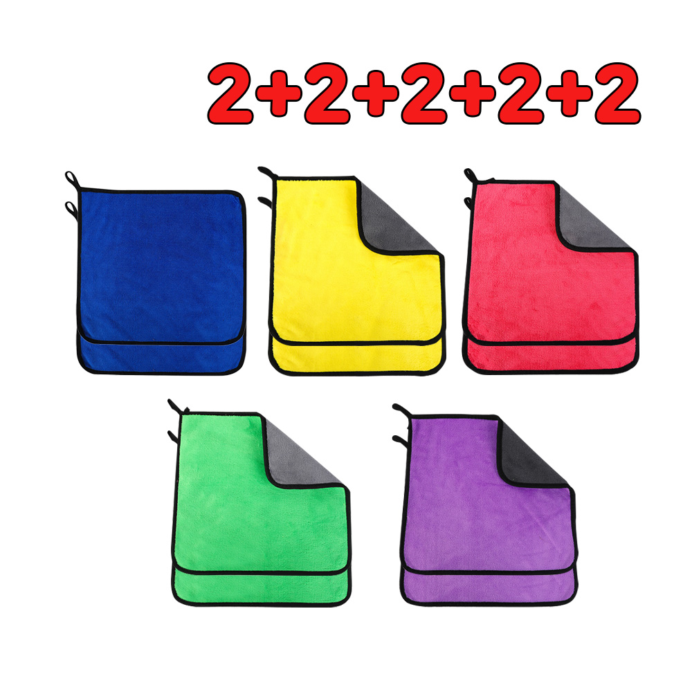 세차타월 세차용 타월과 차량 청소용 천은 얼룩을 남기지 않으며 세차타올 양면으로 도톰한 산호 양털 소재로 제작되었습니다 11,990원