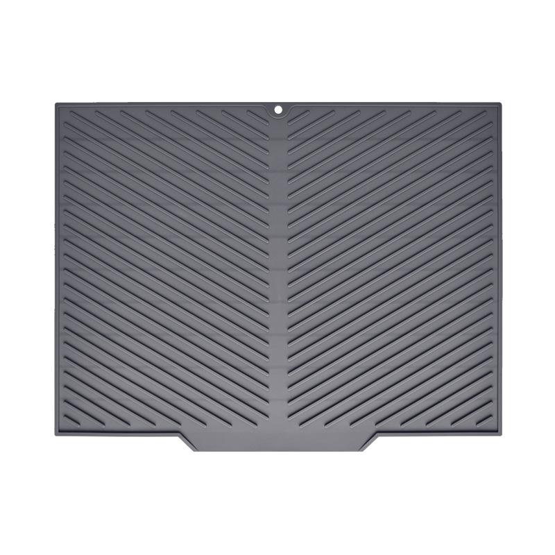 실리콘 물빠짐 식기건조 드라잉 매트 싱크롤, 그레이, 1개 10,900원