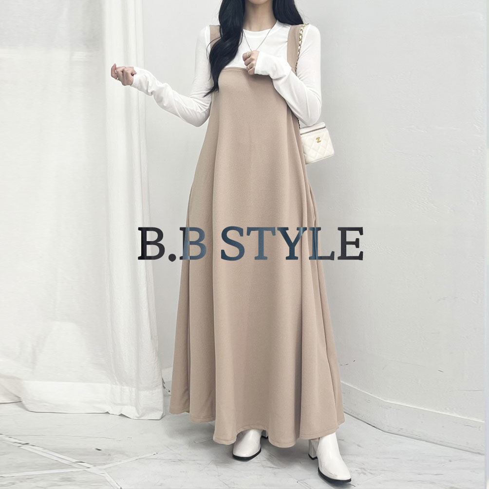 66-110 여신핏 빅사이즈 나시 원피스 4XL 뷔스티에 롱원피스 루즈핏 / 실비아원피스 19,900원