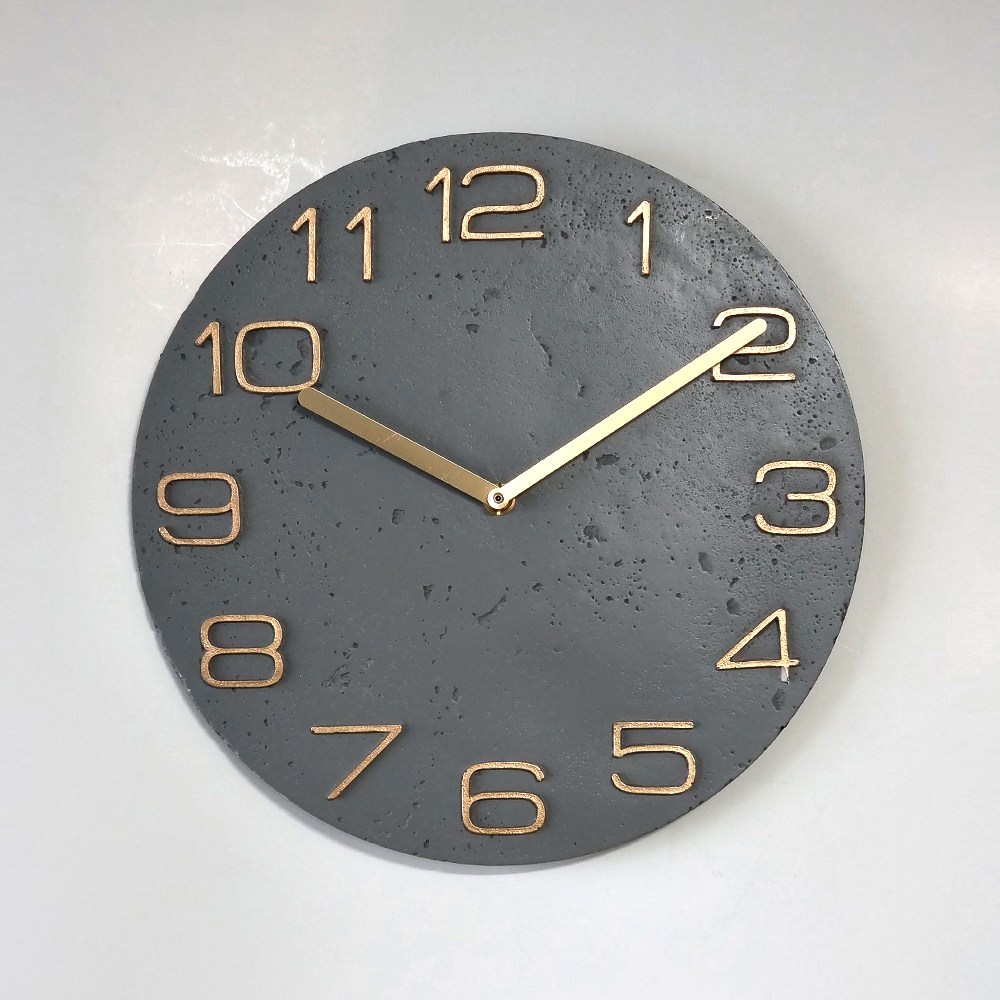 거실 인테리어 수작업 고급 디자인 모던 벽시계 그레이 68,000원