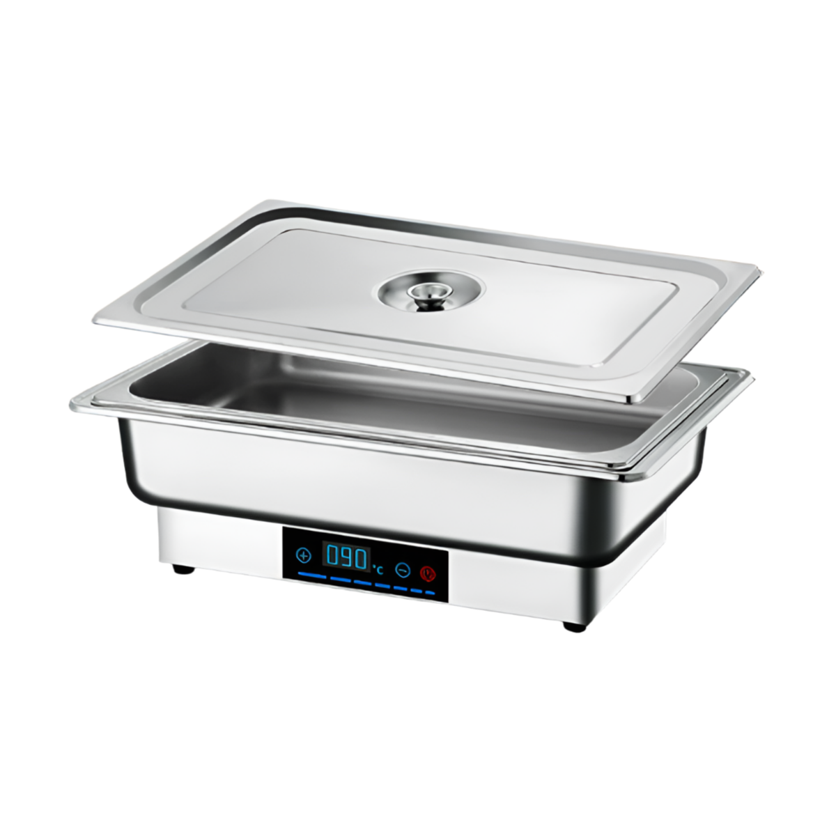 퀵서브 간편한 업소용 중탕기 뷔페 보온 음식워머 전기 푸드 워머기 균일 워머, 디스플레이 13.5L 1단 뚜껑 포함 140,000원