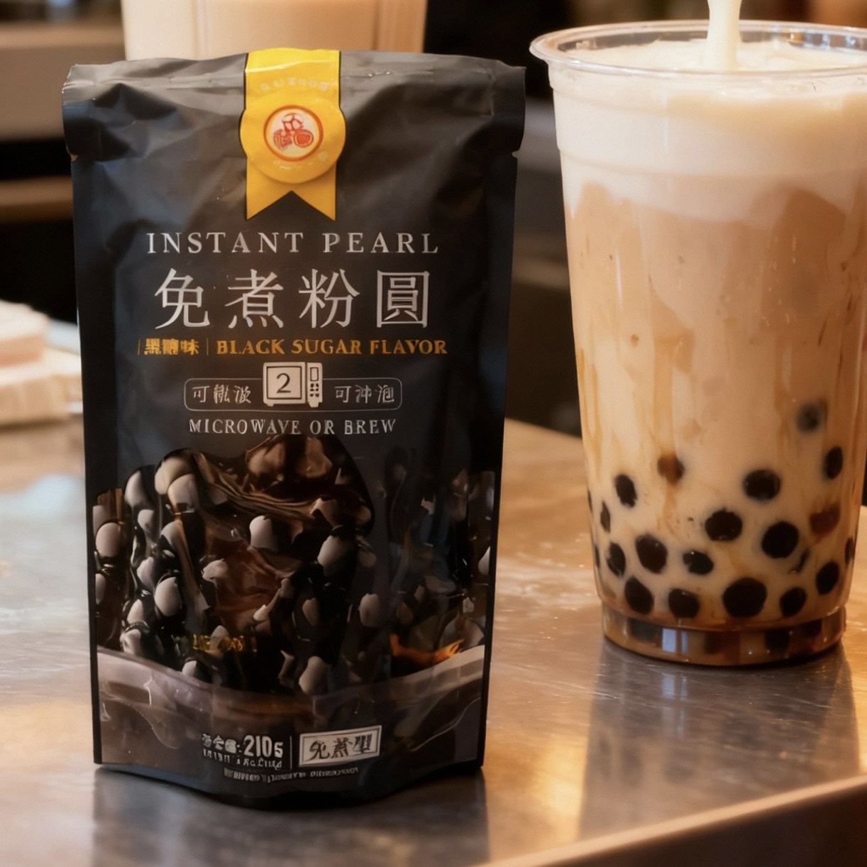 2분완성 펄인럽타피오카펄 실온보관 무가당, 1개, 1개입, 210g 7,900원