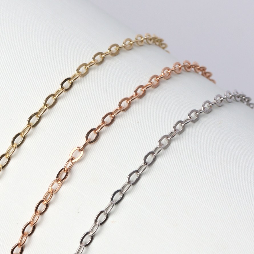 전체 14K 금 오로프 모줄 목걸이 체인 줄 363,520원