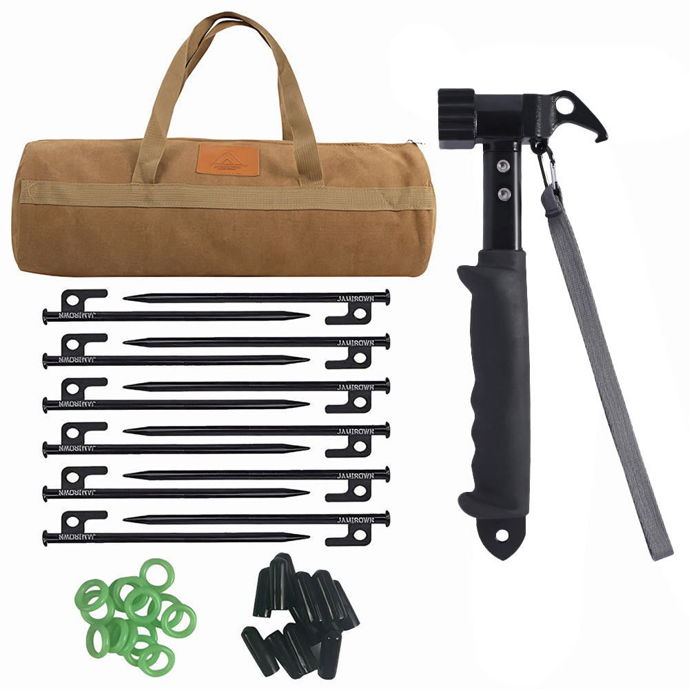 자캠 단조팩 12개 40cm 전용가방 캠핑 파운딩 해머 포함 30,800원