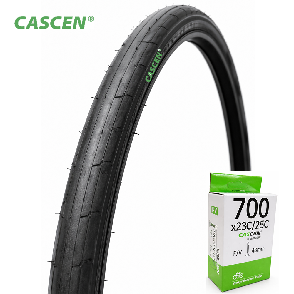 바이클로스 _카센 자전거타이어 700x25c + 튜브 포함 식슬릭 대체용 로드 픽시 전용, 1개 12,900원