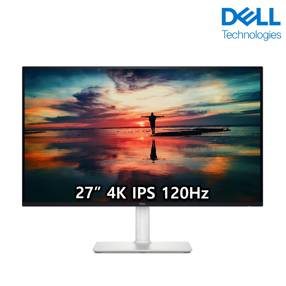 DELL S 27 모니터 4K UHD120Hz USB-C 피벗 스피커 3년품질보증 460,000원