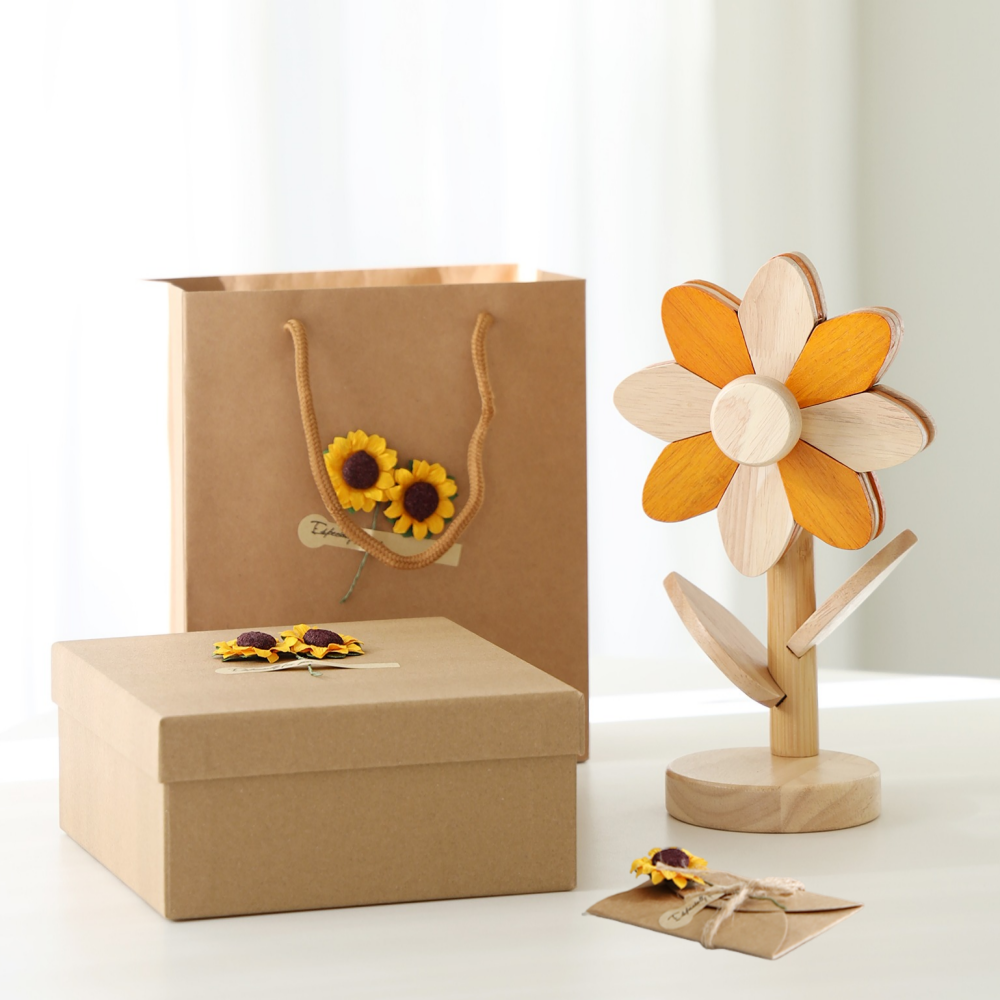 햇살담긴집 해바라기 트리 냄비받침 원목 우드 집들이선물 선물포장, 1개, 햇살 우드 30,310원