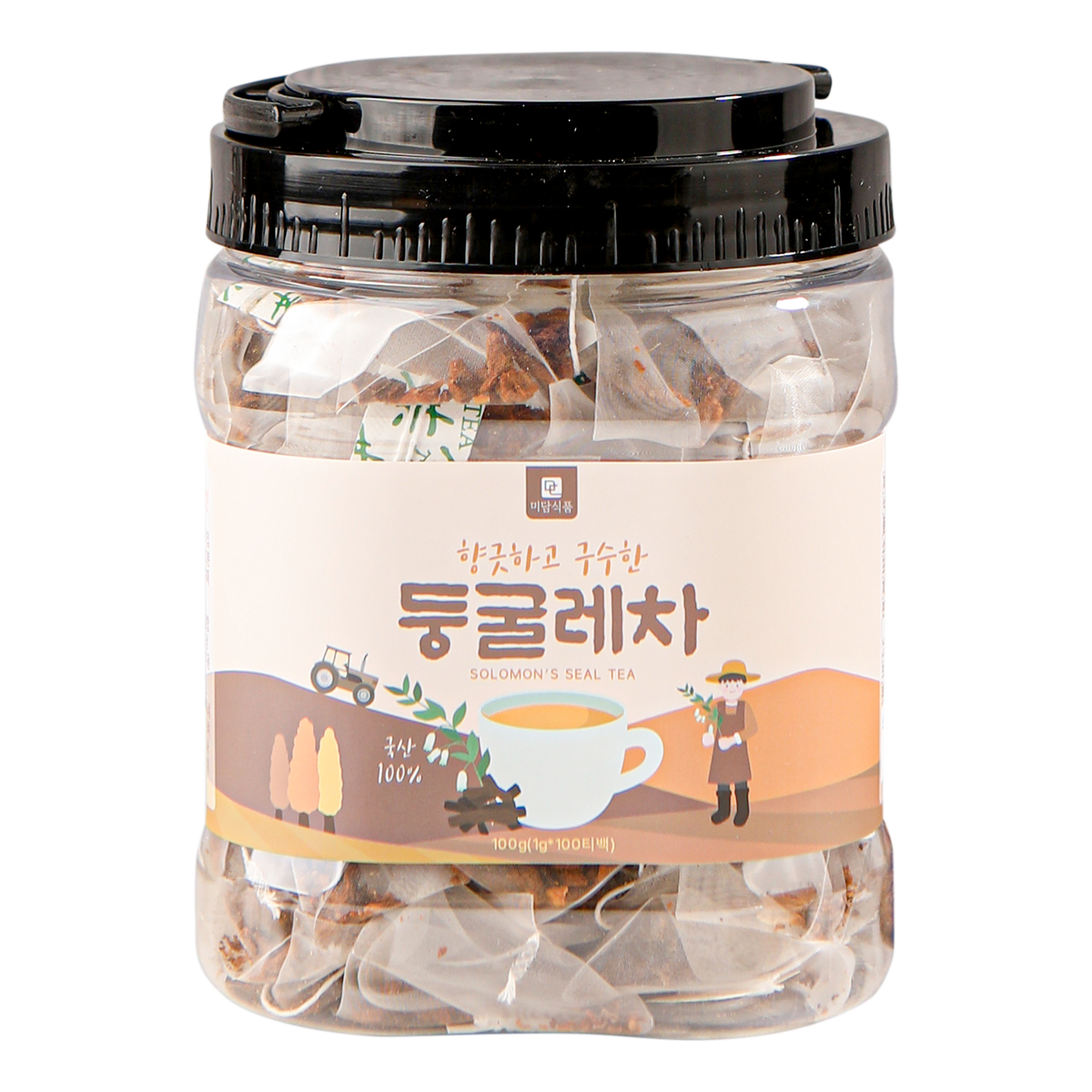 [국산 100%] 미담식품 향긋하고 구수한 둥굴레차 티백 16,900원