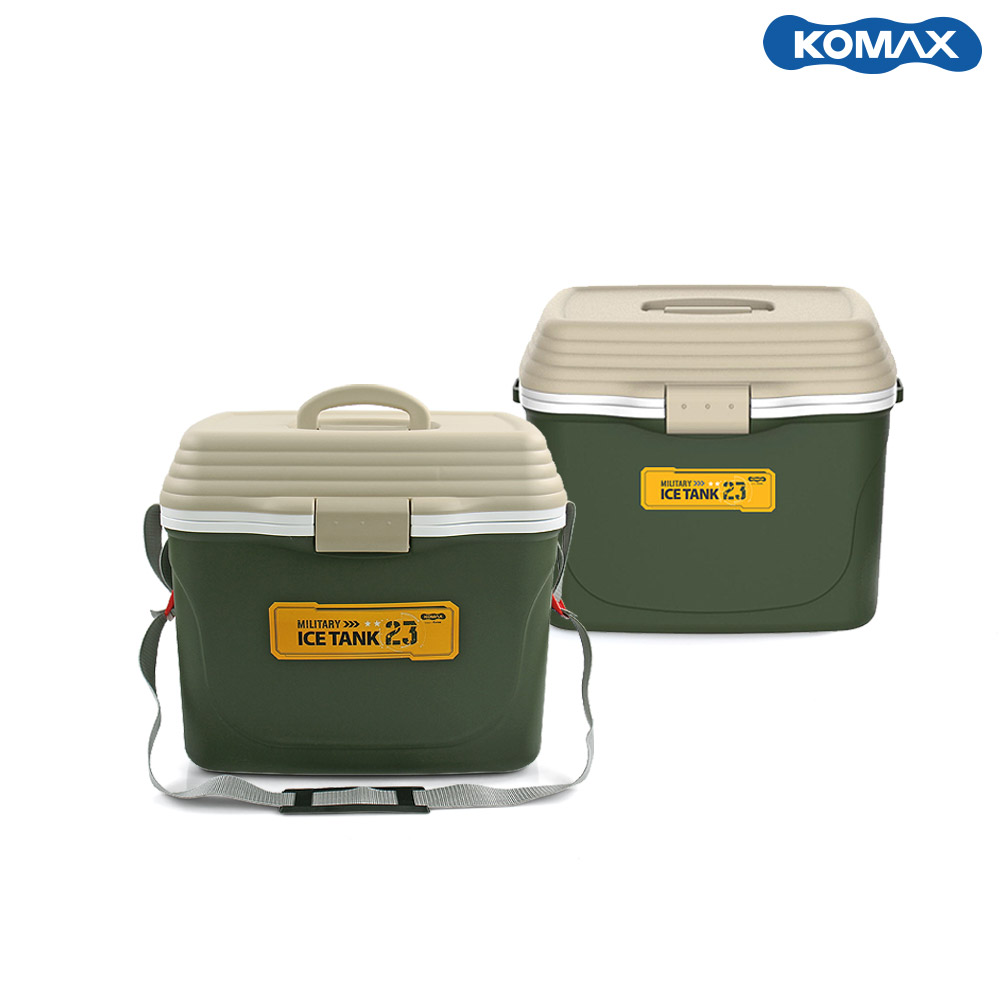 코멕스 캠핑 아이스박스 미니 대용량 낚시용 차량용 아이스박스 23L 밀리터리그린 42,900원
