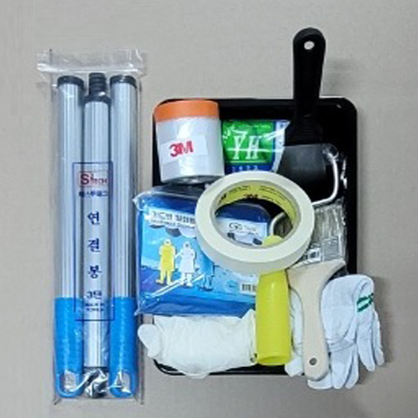 페인트 세트상품 10품목 셀프페인트칠 도구 14,000원