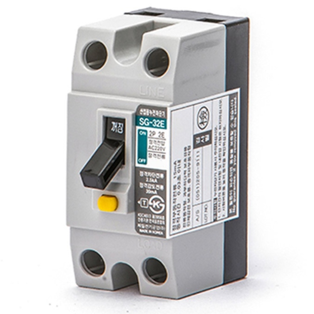 제일전기 산업용 누전차단기 SG-32E 2P 30A 7,430원