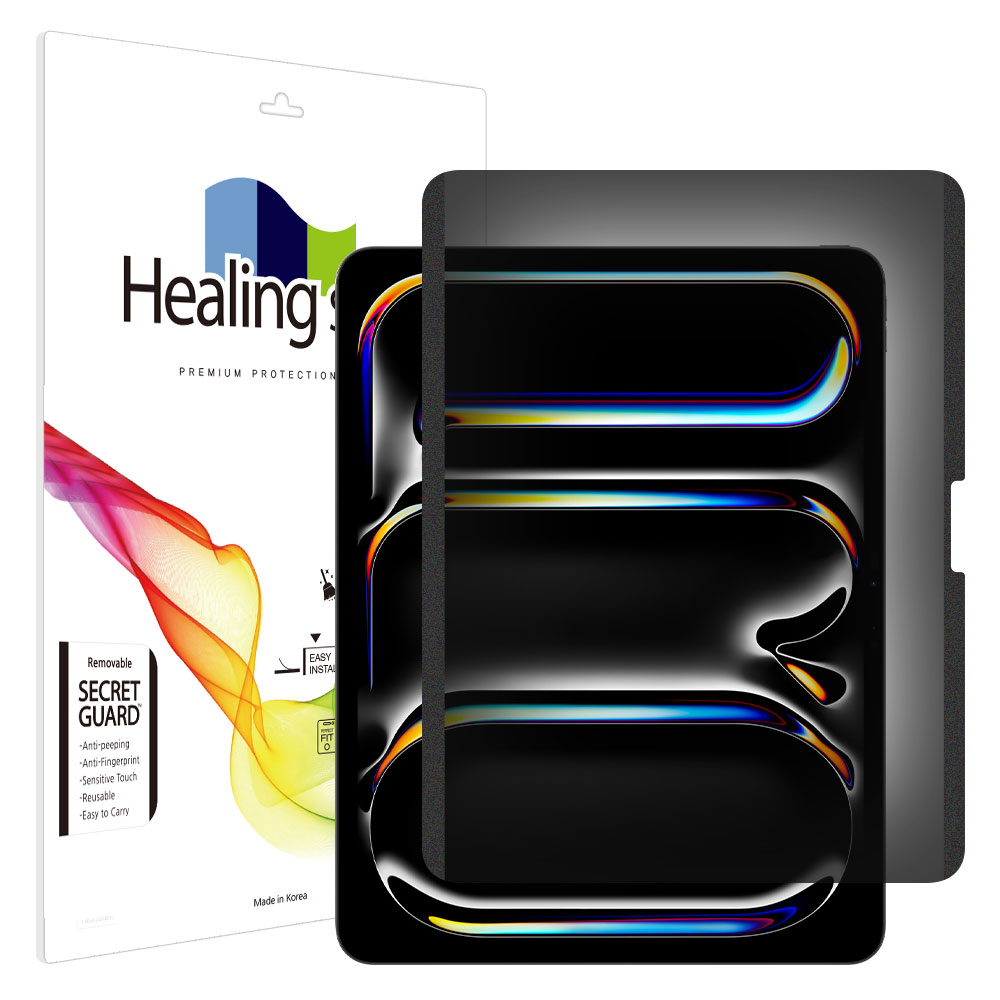 힐링쉴드 아이패드 프로 8세대 13 M5 탈부착 마그네틱 사생활보호 정보보안필름 34,800원