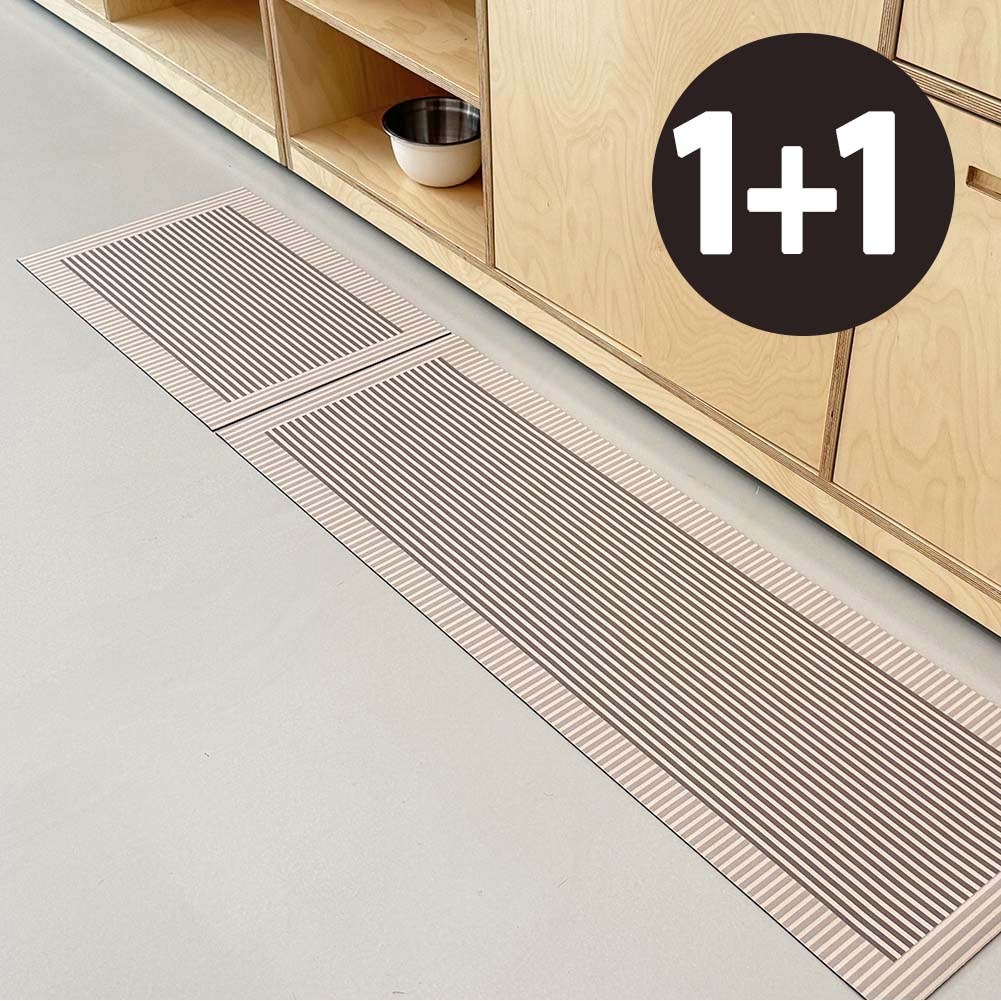 [1+1] 앤시오 심플한 빨아쓰는 주방 규조토 발매트 세트 15,900원