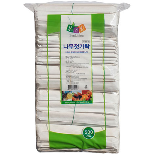 본리빙 고급 나무젓가락 종이포장 13,240원