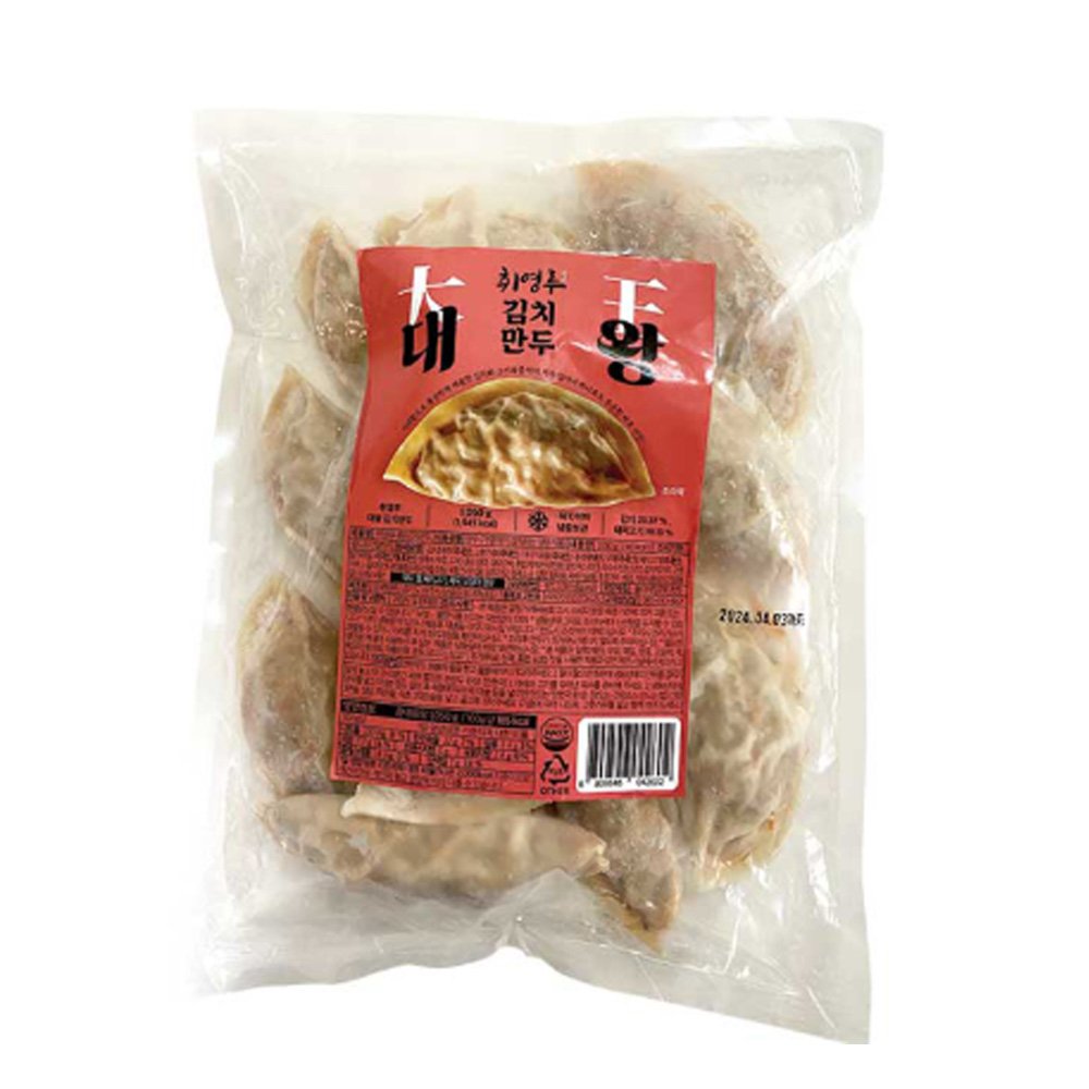 취영루 냉동 대왕 김치만두, 4개, 1.05kg 44,900원