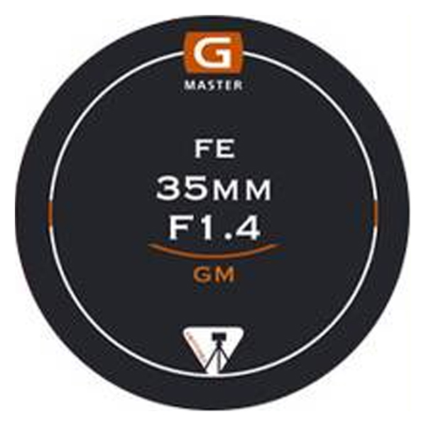 벤토사 카메라 스킨 렌즈 뒷캡 보호 필름 3M FE 35mm F1.4 GM, VTS-CSB-S3M-LC, 1개 3,020원