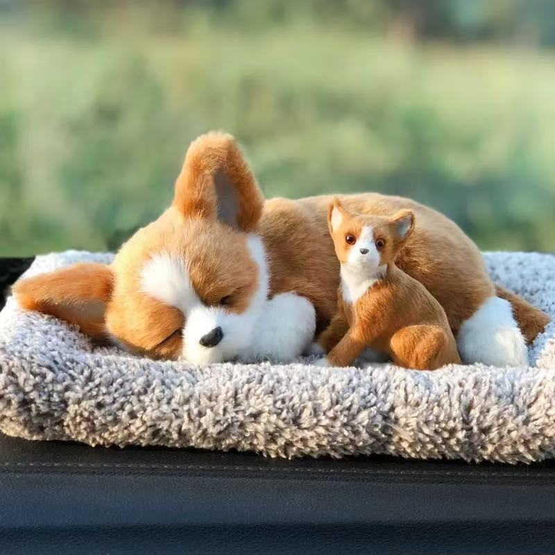 넘버링카 자동차용 대시보드 장식용 차량 인테리어 소품 인형 강아지 고양이, 1개, 치와와 모자 17,800원