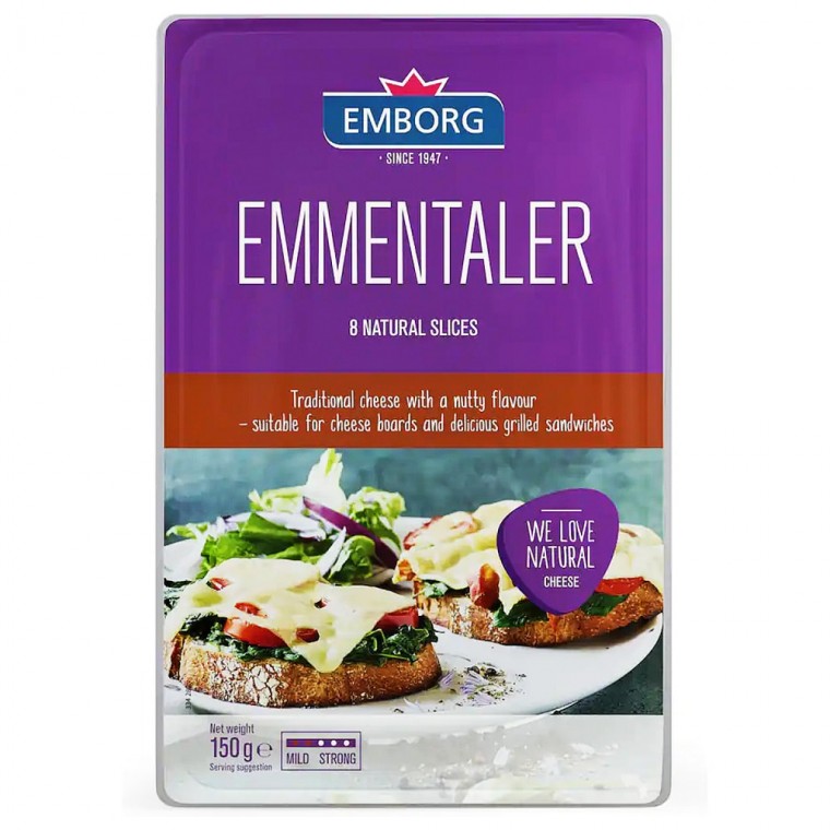 데일리마일샵 엠보그 슬라이스 에멘탈 치즈 150g 13,170원
