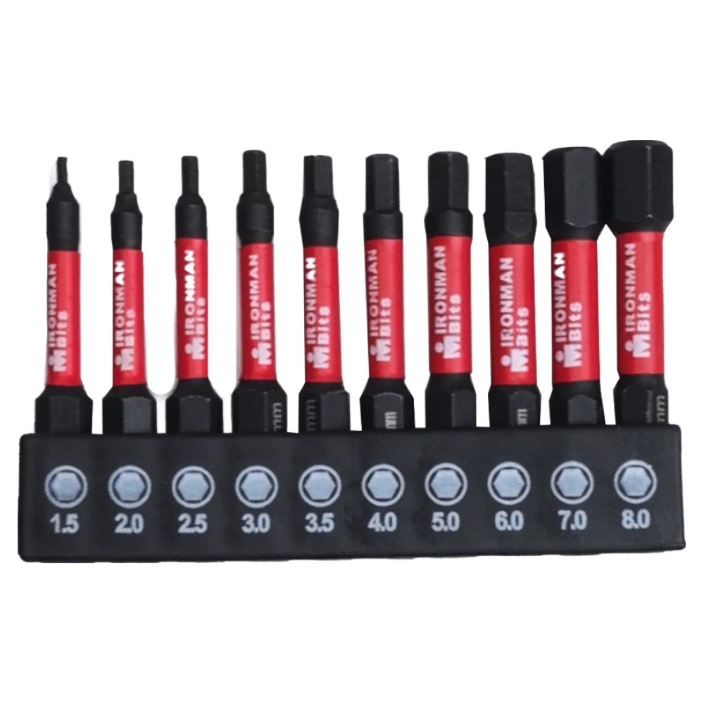 디케이켈슨 육각 드라이버 비트 10종 세트 DK-XB02, 1개 8,900원