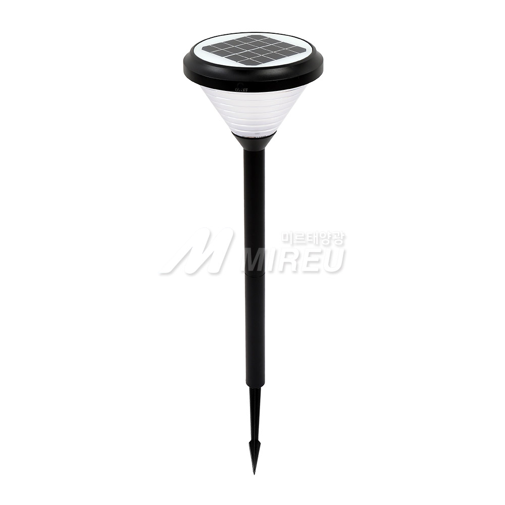 태양광 정원등 1m 불투명 잔디등 솔라 야외 조명 미니 가로등, 화이트 55,000원
