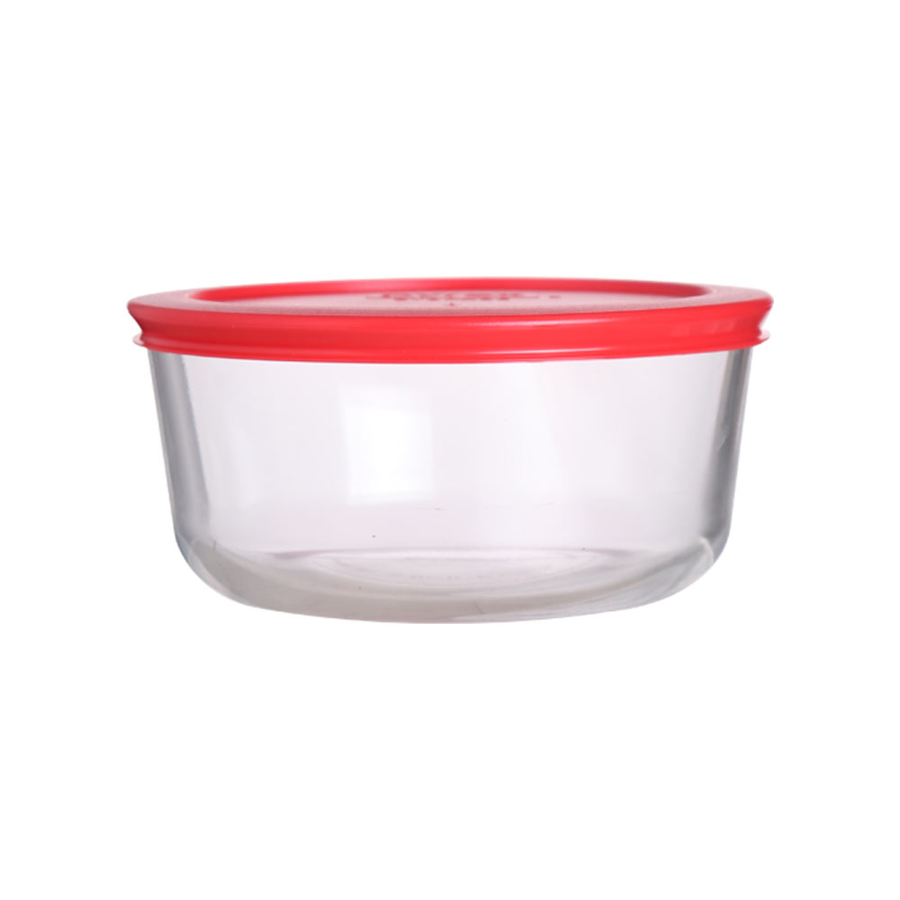 파이렉스 유리찬통 유리반찬통, 파이렉스 원형찬통 473ml, 1개 7,500원