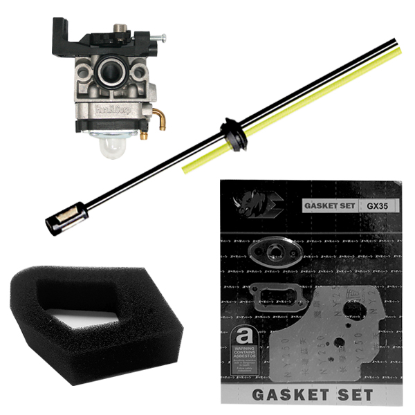GX35 호환용 예초기 부품 4종 카브레타 연료호스 가스켓 에어필터 20,000원