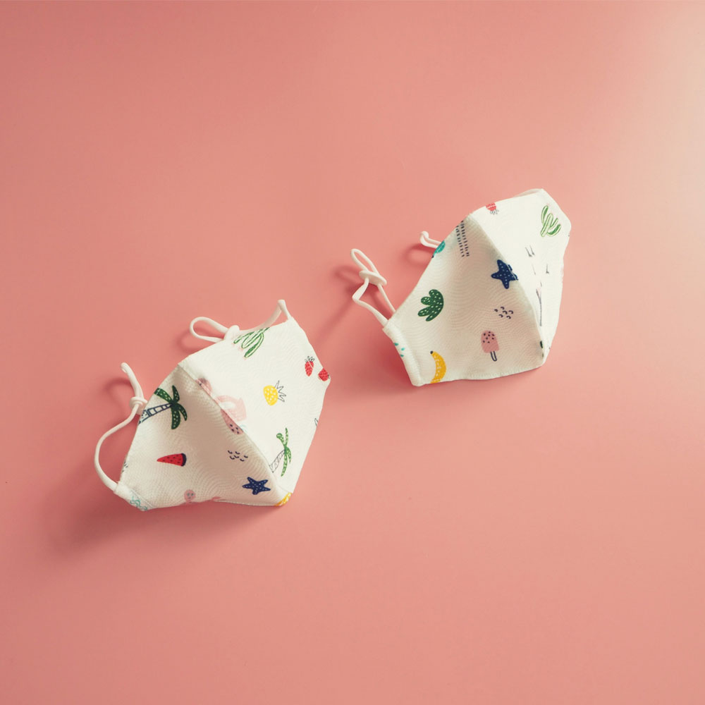 [2개묶음]국내제작 빨아쓰는 필터교체형 인견 소형 유아동 여름마스크 필터10입포함 16,800원